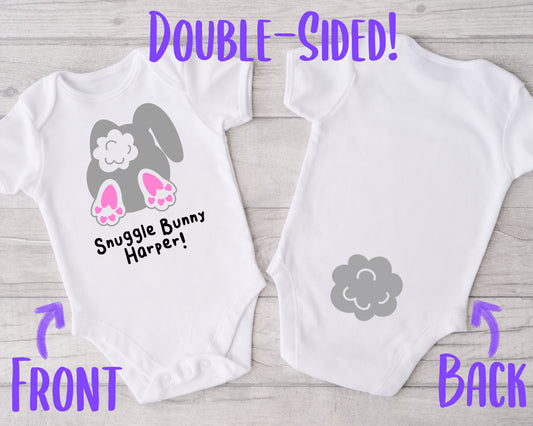 Snuggle Bunny Onesie | Personalized Name + Color Options